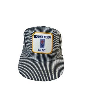 Escalante Western Railway Engineer Hat Vintage Made in USA NWOT